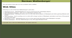 Desktop Screenshot of normanwattenberger.com