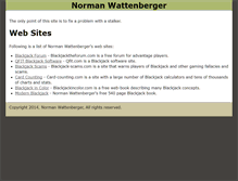 Tablet Screenshot of normanwattenberger.com